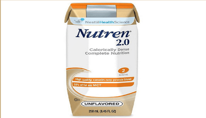 Nestlé Nutren 2.0 Complete Liquid Calorie-Rich Food Supplement