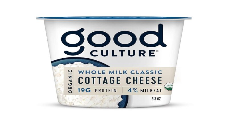 Cottae cheese nutrition label