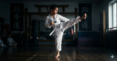 Taekwondo white belt