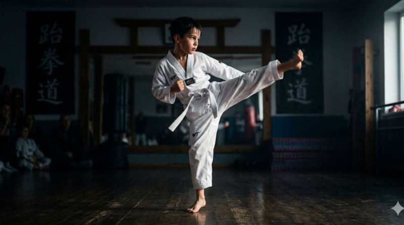 Taekwondo white belt