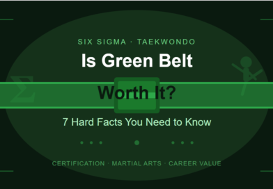 Taekwondo green belt