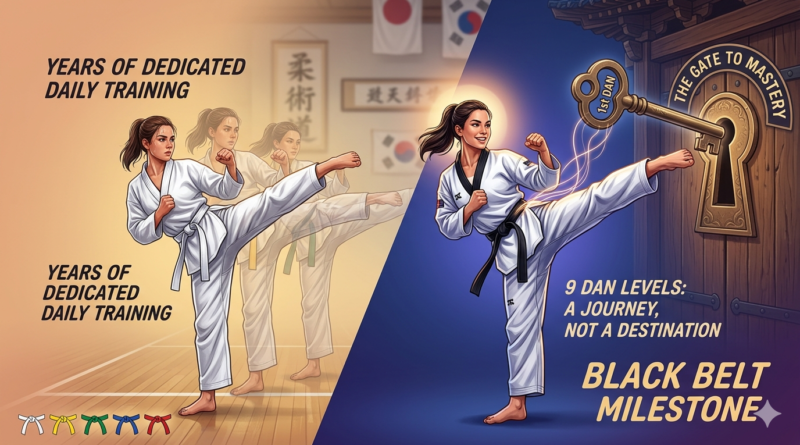 Taekwondo black belt